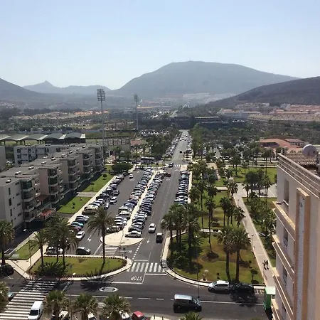 With Terrace In Playa De Americas Daire